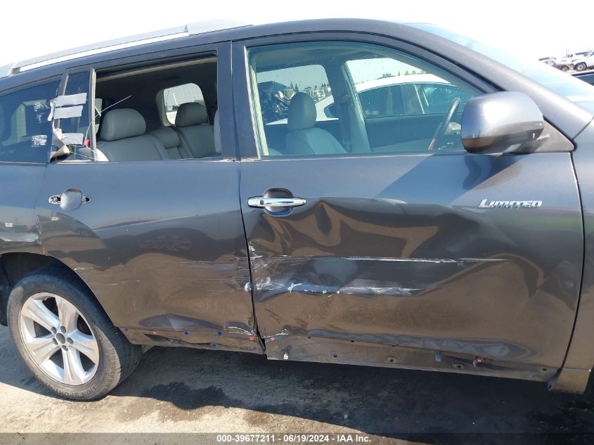 2008 Toyota Highlander Limited VIN: JTEES42A182032142 Lot: 39677211