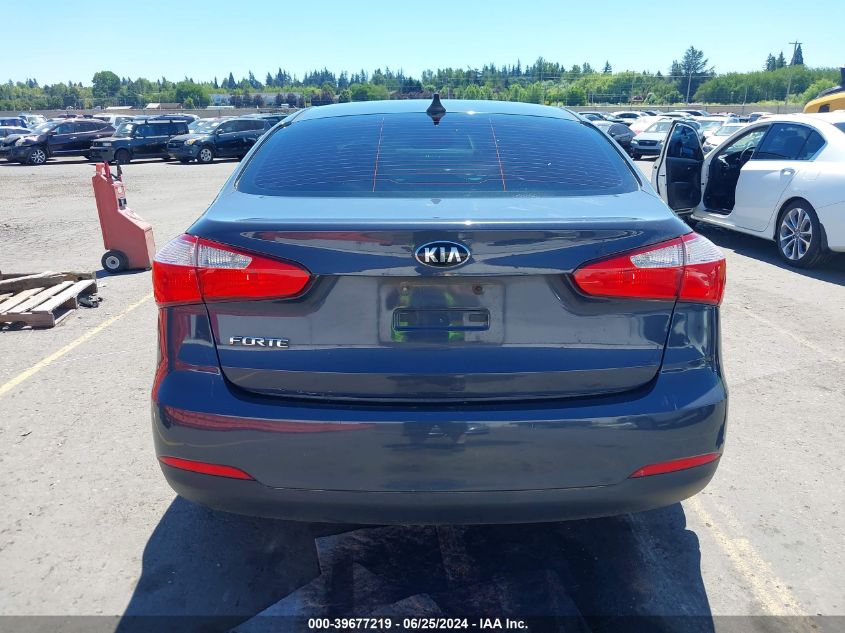 2015 Kia Forte Lx VIN: KNAFX4A63F5290193 Lot: 39677219