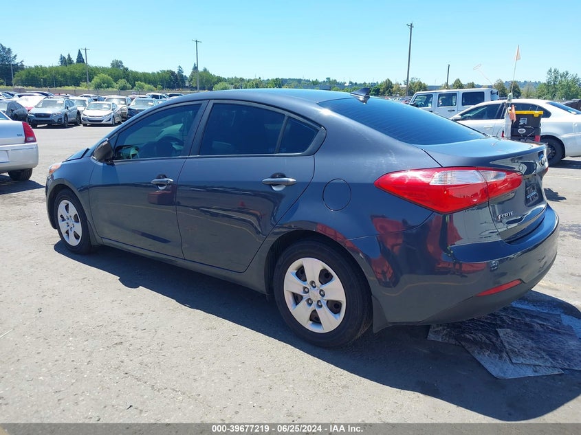 2015 KIA FORTE LX - KNAFX4A63F5290193