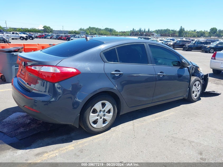 2015 KIA FORTE LX - KNAFX4A63F5290193