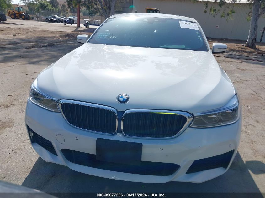 2019 BMW 640I Gran Turismo xDrive VIN: WBAJV6C51KBK08179 Lot: 39677226