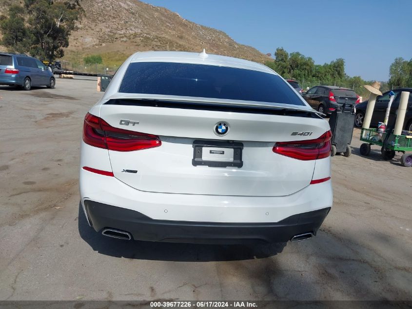 2019 BMW 640I Gran Turismo xDrive VIN: WBAJV6C51KBK08179 Lot: 39677226