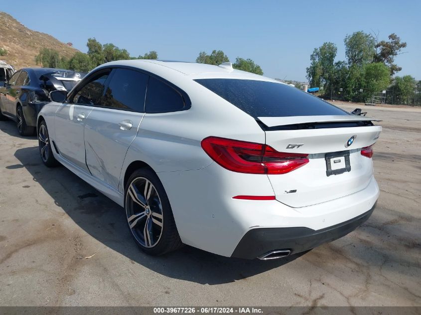 2019 BMW 640I Gran Turismo xDrive VIN: WBAJV6C51KBK08179 Lot: 39677226