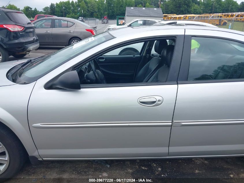 2004 Chrysler Sebring Limited VIN: 1C3AL66R34N259468 Lot: 39677228