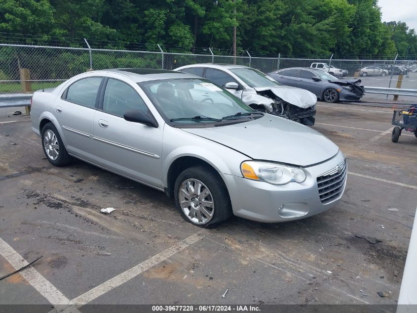 2004 Chrysler Sebring Limited VIN: 1C3AL66R34N259468 Lot: 39677228