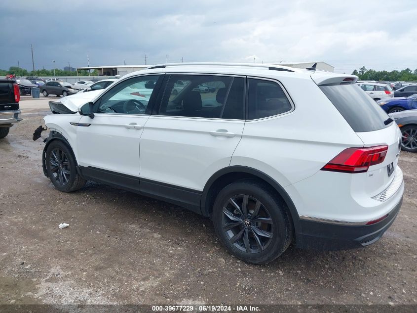 2022 VOLKSWAGEN TIGUAN 2.0T SE - 3VV3B7AX2NM086591