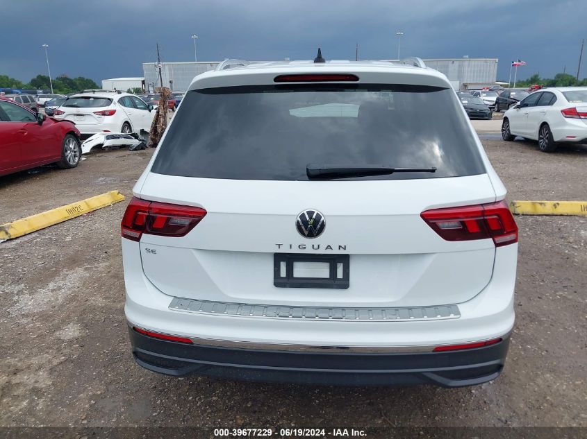 2022 VOLKSWAGEN TIGUAN 2.0T SE - 3VV3B7AX2NM086591