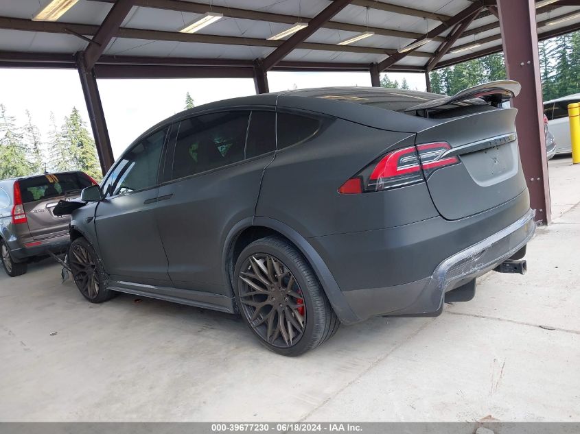 2019 Tesla Model X P100D/Performance VIN: 5YJXCBE4XKF185305 Lot: 39677230