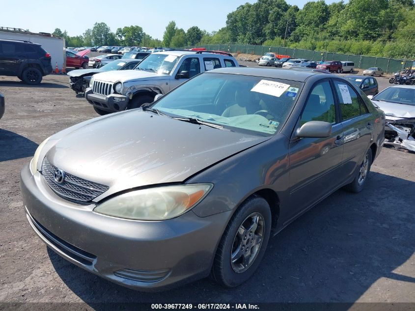 4T1BE32KX3U670822 | 2003 TOYOTA CAMRY