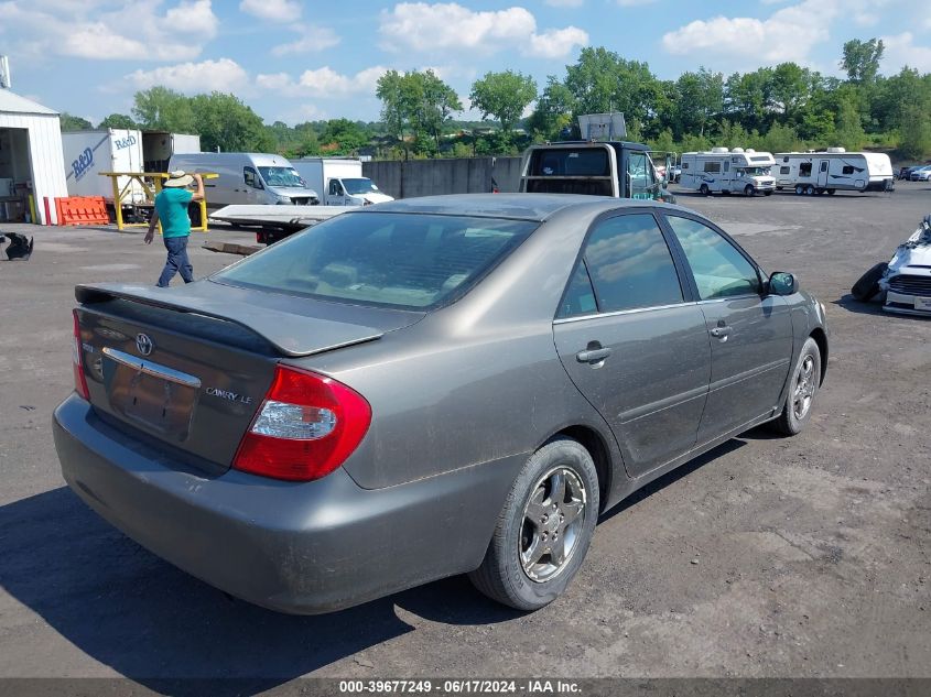 4T1BE32KX3U670822 | 2003 TOYOTA CAMRY