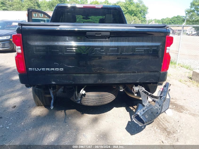 2021 Chevrolet Silverado 1500 4Wd Short Bed Custom VIN: 3GCPYBEKXMG295641 Lot: 39677257