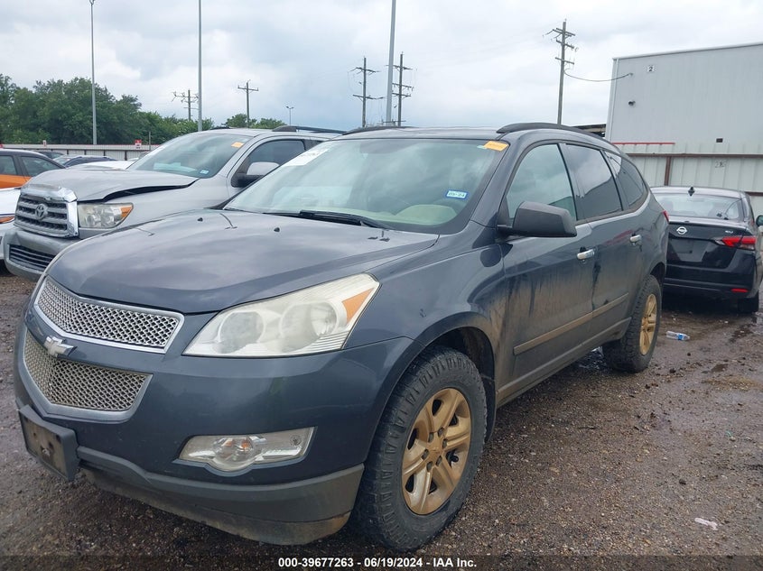 2012 Chevrolet Traverse Ls VIN: 1GNKRFED1CJ308295 Lot: 39677263