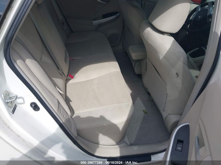 2011 Toyota Prius Two VIN: JTDKN3DUXB1453547 Lot: 39677268