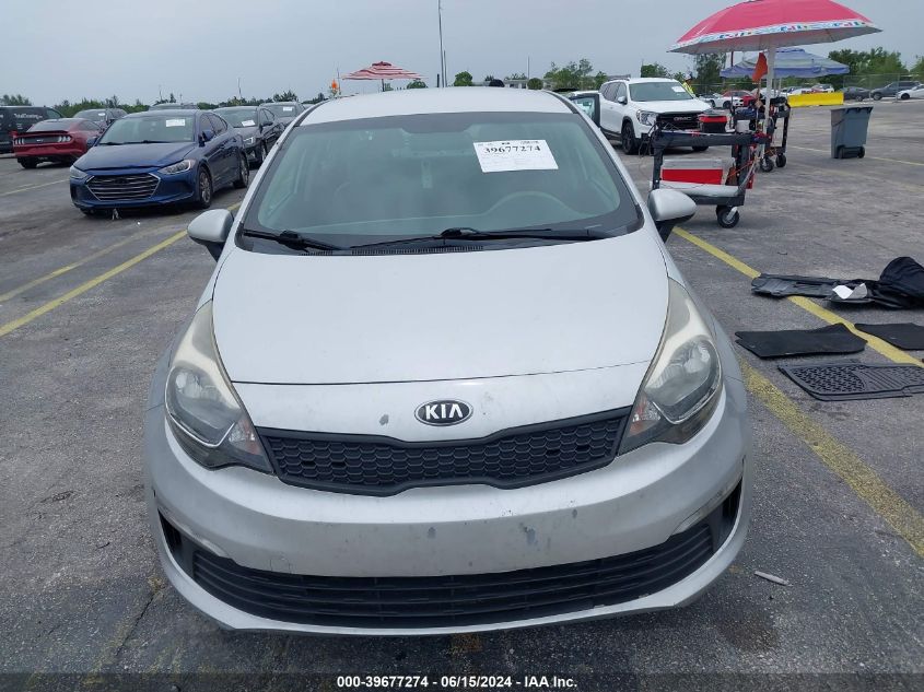 2017 Kia Rio Lx VIN: KNADM4A37H6006096 Lot: 39677274