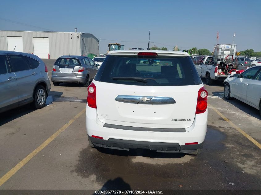 2010 Chevrolet Equinox Ls VIN: 2CNALBEWXA6282298 Lot: 39677278