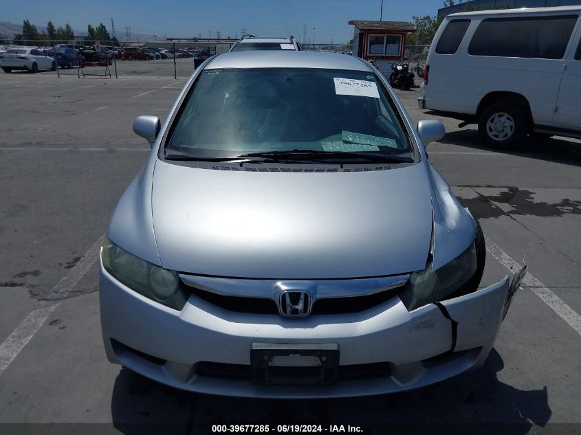 19XFA1F66AE005589 2010 Honda Civic Sdn Lx-S