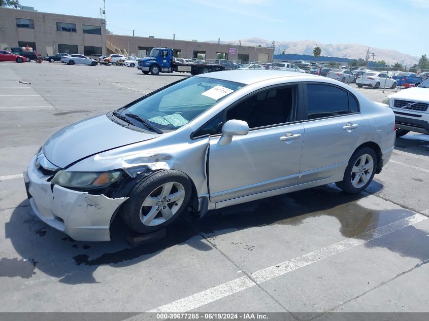 19XFA1F66AE005589 2010 Honda Civic Sdn Lx-S