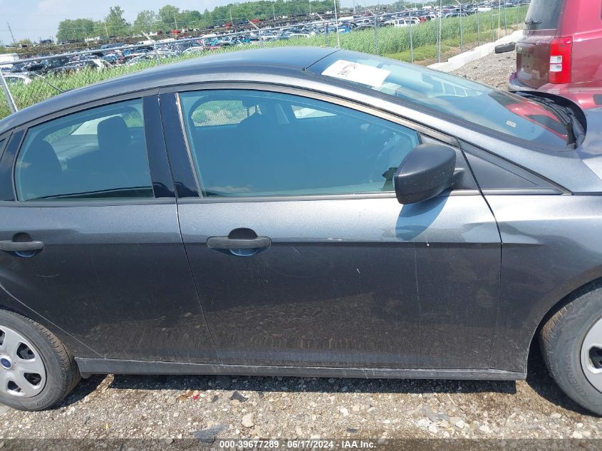 2018 Ford Focus S VIN: 1FADP3E21JL268599 Lot: 39677289