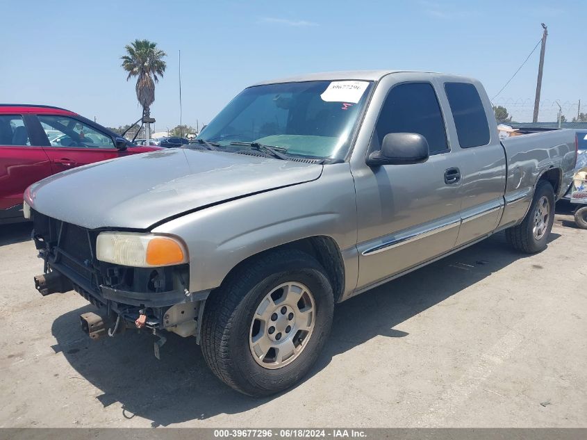 2002 GMC Sierra 1500 Sle VIN: 2GTEC19V921103412 Lot: 39677296