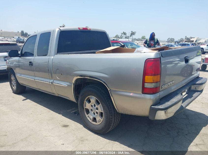 2002 GMC Sierra 1500 Sle VIN: 2GTEC19V921103412 Lot: 39677296