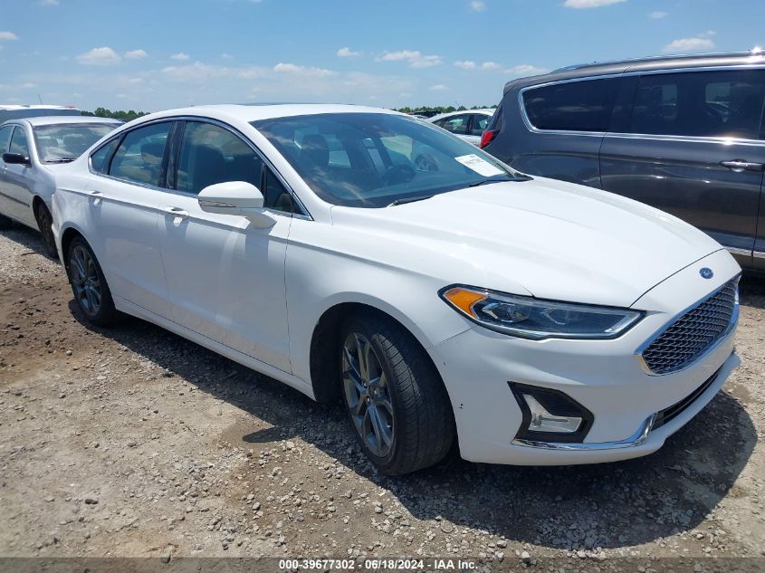 3FA6P0RU6KR260522 2019 FORD FUSION - Image 1