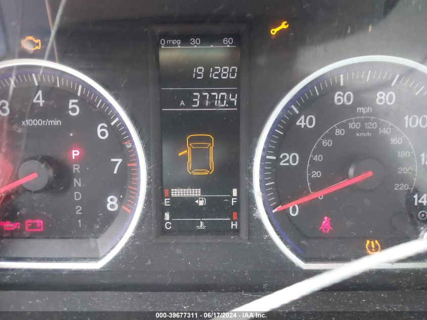 2009 Honda Cr-V Lx VIN: 5J6RE38309L014253 Lot: 39677311