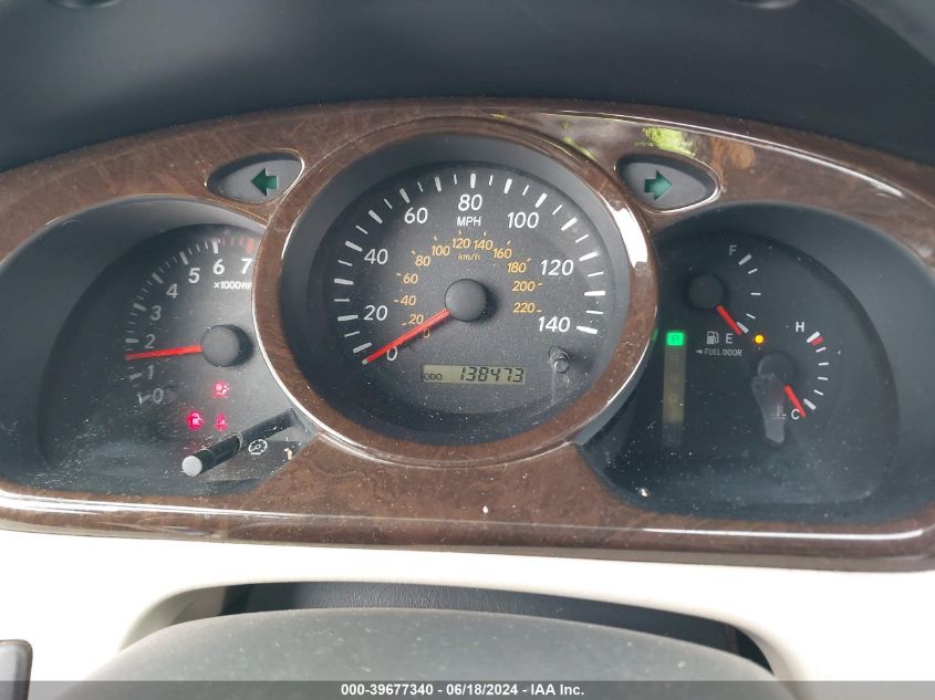 2003 Toyota Highlander Limited V6/V6 VIN: JTEGF21AX30075448 Lot: 39677340