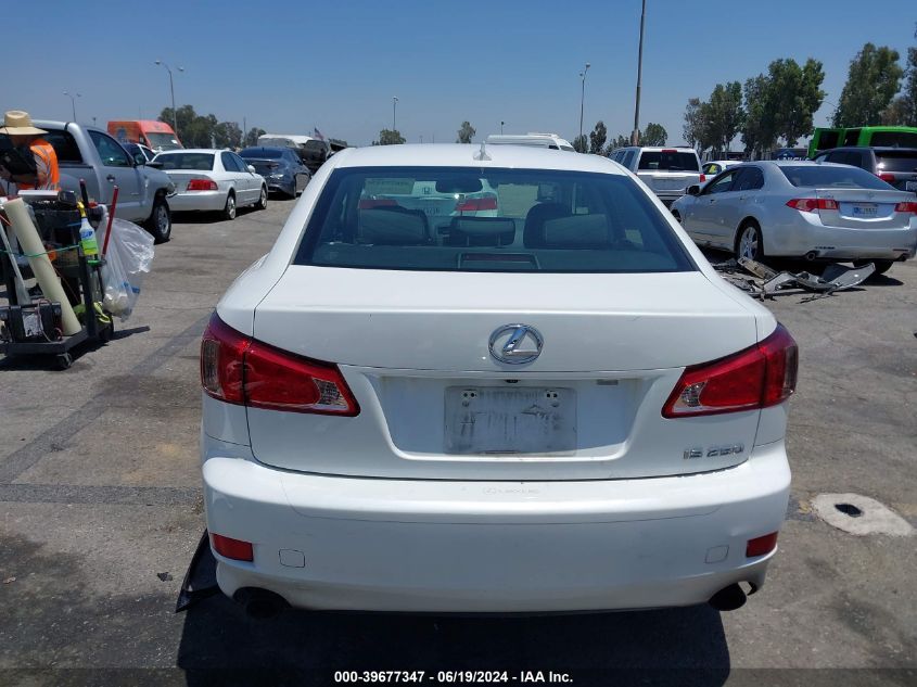 2013 Lexus Is 250 VIN: JTHBF5C21D5189430 Lot: 39677347