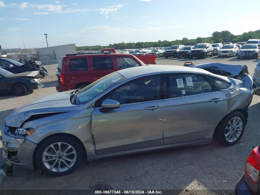 2020 Ford Fusion Hybrid Se VIN: 3FA6P0LU0LR226778 Lot: 39677348