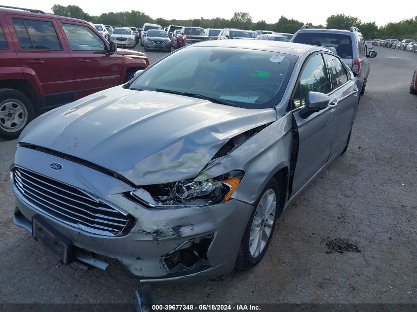 2020 Ford Fusion Hybrid Se VIN: 3FA6P0LU0LR226778 Lot: 39677348