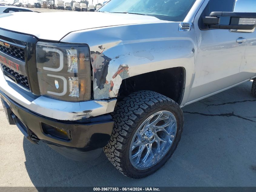 2014 Chevrolet Silverado 1500 1Lt VIN: 1GCRCREC2EZ412459 Lot: 39677353