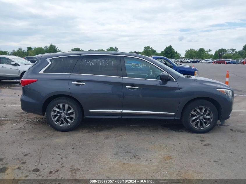 2013 Infiniti Jx35 VIN: 5N1AL0MM2DC327007 Lot: 39677357