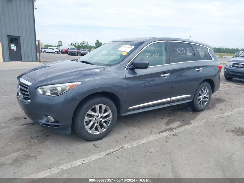 2013 Infiniti Jx35 VIN: 5N1AL0MM2DC327007 Lot: 39677357