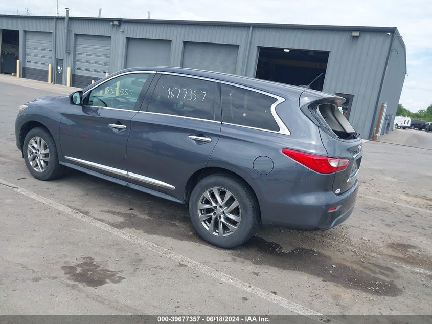 2013 Infiniti Jx35 VIN: 5N1AL0MM2DC327007 Lot: 39677357