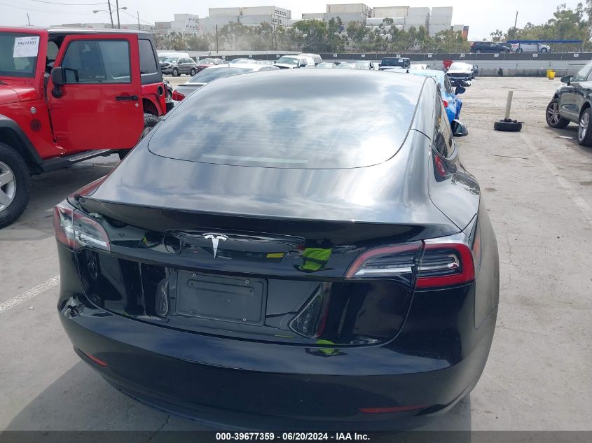 2022 Tesla Model 3 Rear-Wheel Drive VIN: 5YJ3E1EA7NF107934 Lot: 39677359