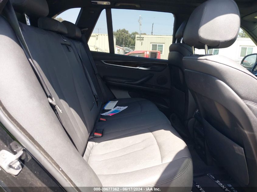 2017 BMW X5 Sdrive35I VIN: 5UXKR2C38H0U22205 Lot: 39677362