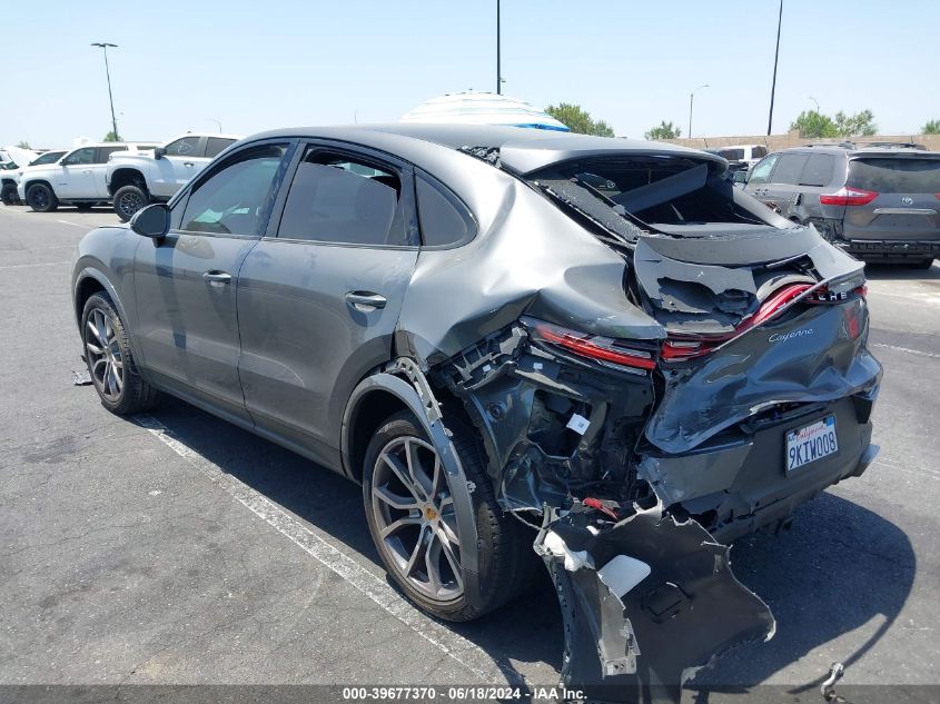 2021 Porsche Cayenne Coupe VIN: WP1BA2AY0MDA42767 Lot: 39677370