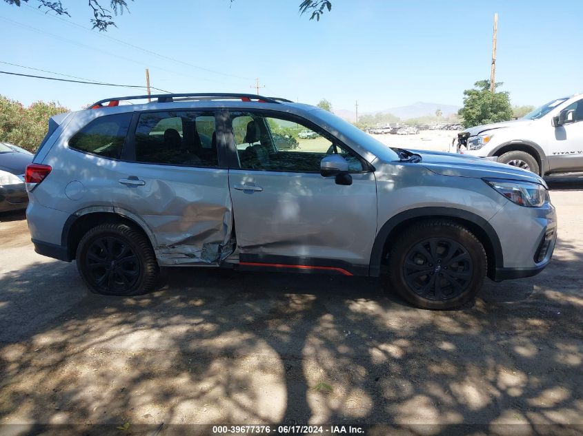 2019 Subaru Forester Sport VIN: JF2SKAJC8KH585739 Lot: 39677376