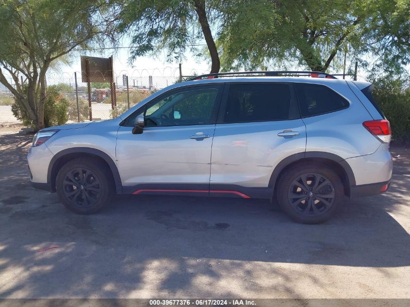 2019 Subaru Forester Sport VIN: JF2SKAJC8KH585739 Lot: 39677376