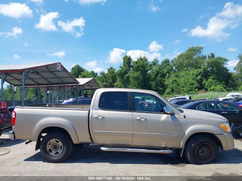 2006 Toyota Tundra Sr5 V8 VIN: 5TBDT441X6S554857 Lot: 39677380