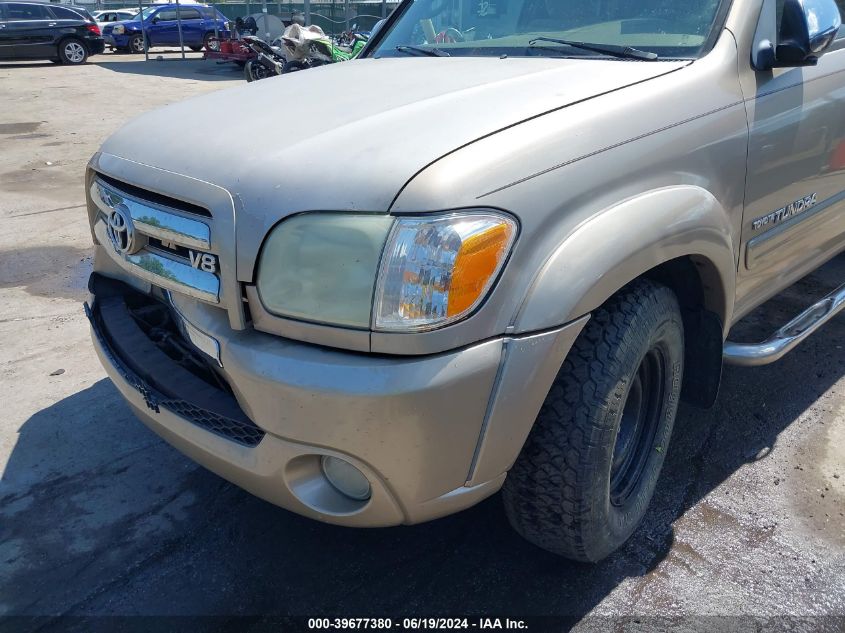 2006 Toyota Tundra Sr5 V8 VIN: 5TBDT441X6S554857 Lot: 39677380