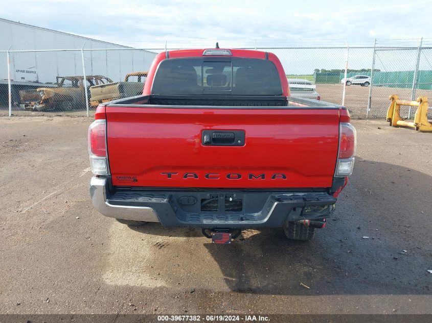 2020 Toyota Tacoma Double Cab/Sr/Sr5/Trd Spo VIN: 3TMCZ5AN0LM326036 Lot: 39677382