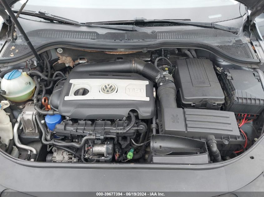 2012 Volkswagen Cc Sport VIN: WVWMP7AN8CE529493 Lot: 39677394