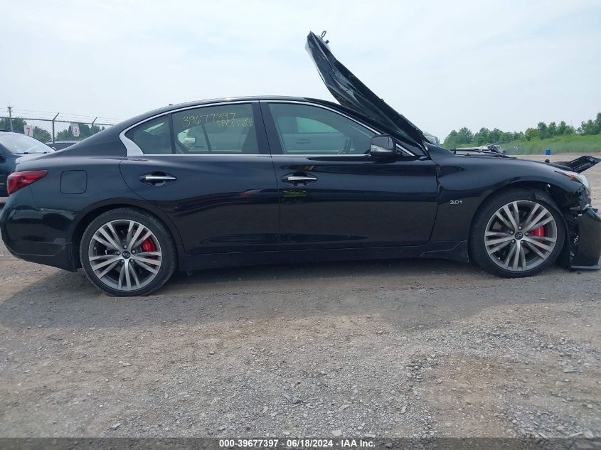 2018 Infiniti Q50 3.0T Sport VIN: JN1EV7AR6JM438791 Lot: 39677397