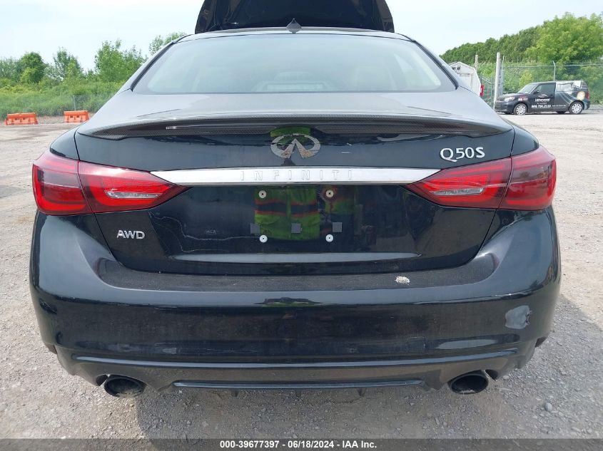 2018 Infiniti Q50 3.0T Sport VIN: JN1EV7AR6JM438791 Lot: 39677397
