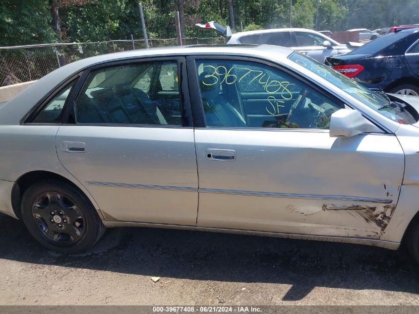 2003 Toyota Avalon Xls VIN: 4T1BF28B63U301809 Lot: 39677408