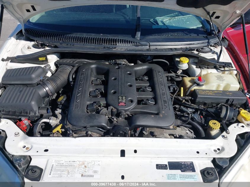 2001 Dodge Intrepid R/T VIN: 2B3HD76V51H631408 Lot: 39677438