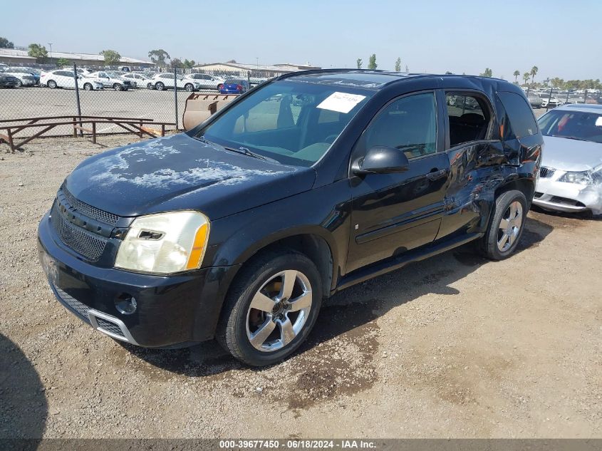 2CNDL937496202992 2009 Chevrolet Equinox Sport