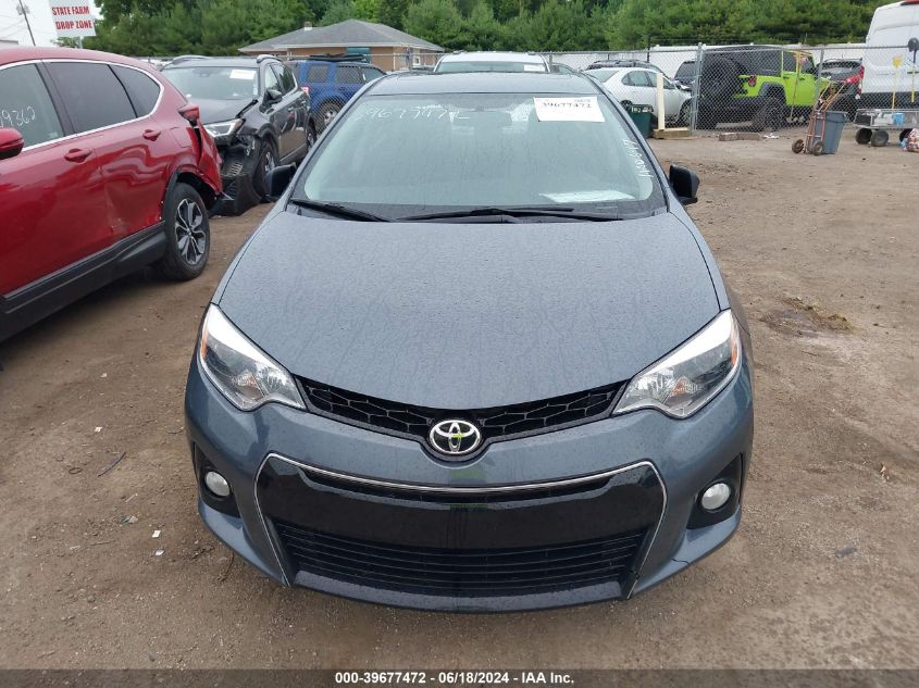 2014 Toyota Corolla S Plus VIN: 5YFBURHE9EP097309 Lot: 39677472