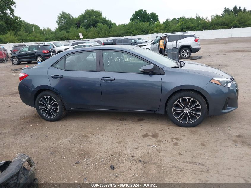 2014 TOYOTA COROLLA S PLUS - 5YFBURHE9EP097309